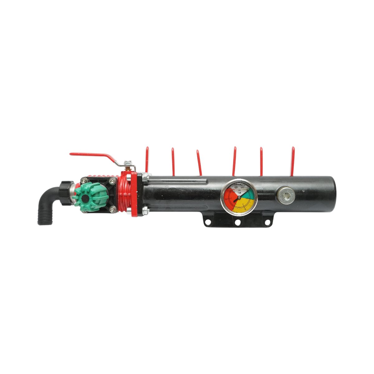 Distribuitor erbicidator metalic cu 6 cai, manometru cu glicerina 25 bar